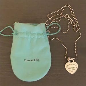 Authentic Tiffany’s Dog Tag necklace